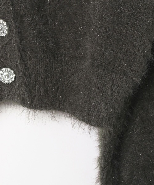 セール】ジュエルボタンカーディガン 150137（カーディガン/ボレロ