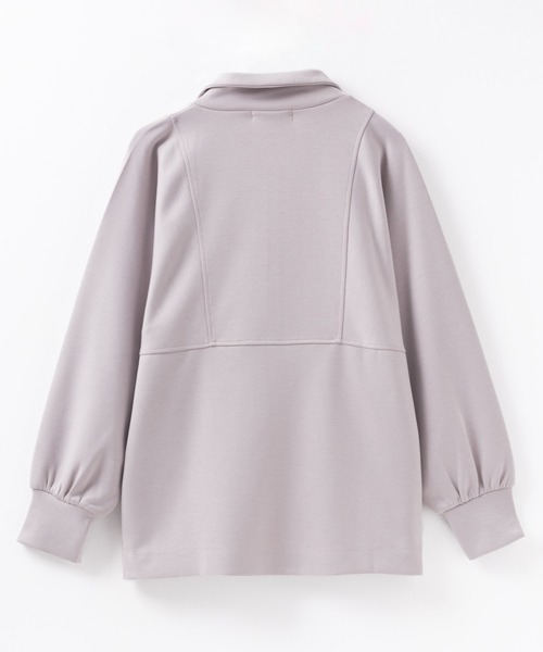 HusHusH（ハッシュアッシュ）の「HusHusH デザインZIPプルオーバー（その他トップス・レディース・グレイッシュベージュ/ブラック/チャコールグレー・M/L）」の18枚目の写真