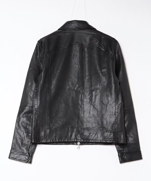 EROL ZIP UP LEATHER JACKET | EROL ジップ アップ レザー ジャケット