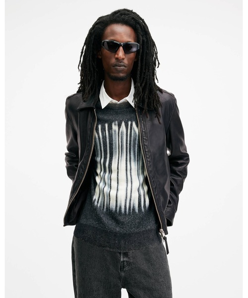 EROL ZIP UP LEATHER JACKET | EROL ジップ アップ レザー ジャケット