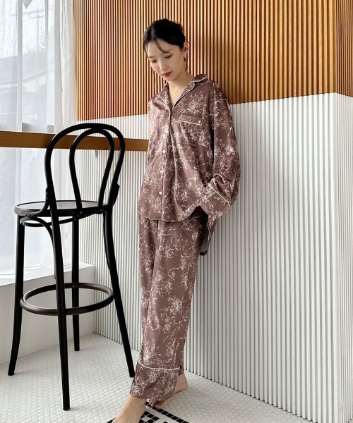 SNIDEL HOME（スナイデルホーム）の「リブフリースロングパンツ