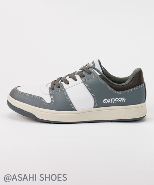 OUTDOOR PRODUCTS（アウトドアプロダクツ）の「【終了】OUTDOOR PRODUCTS / アウトドアプロダクツ スニーカー (ODP M702)　グレー/ホワイト（スニーカー・メンズ・グレー×ホワイト・28.0cm/27.0cm/26.5cm/26.0cm/25.5cm/25.0cm）」の3枚目の写真