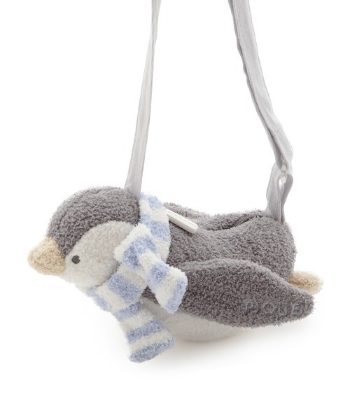 gelato pique（ジェラートピケ）の「【KIDS】ベビモコペンギンショルダーバッグ（その他ベビー用品・キッズ・ダークグレー・FREE）」の3枚目の写真