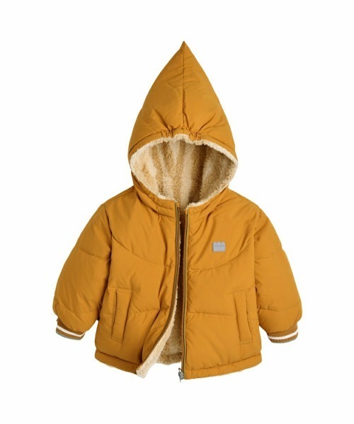 moimoln（モイモルン）の「【リバーシブル】トリプルリバーシブルダウン（ダウンジャケット/コート・キッズ・マスタード・90cm/100cm/110cm/120cm）」の9枚目の写真