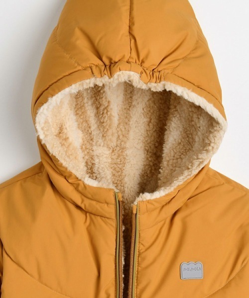 moimoln（モイモルン）の「【リバーシブル】トリプルリバーシブルダウン（ダウンジャケット/コート・キッズ・マスタード・90cm/100cm/110cm/120cm）」の5枚目の写真