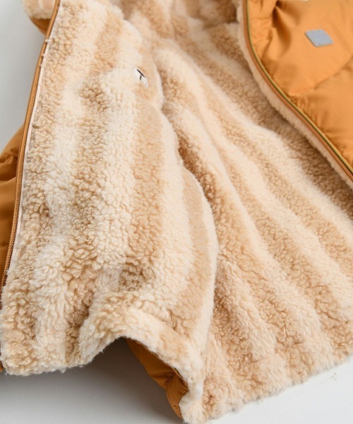 moimoln（モイモルン）の「【リバーシブル】トリプルリバーシブルダウン（ダウンジャケット/コート・キッズ・マスタード・90cm/100cm/110cm/120cm）」の7枚目の写真