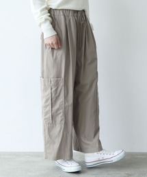 yuni | 強撚ラチネ　カーゴパンツ(カーゴパンツ)