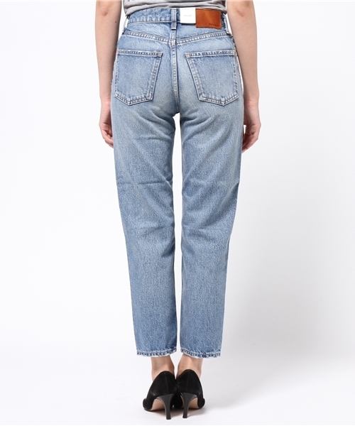 MOUSSY（マウジー）の「MV Linda Reguler Straight（デニムパンツ・レディース・ブルー・27inch/24inch/23inch/25inch/26inch）」の4枚目の写真