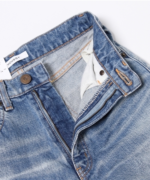 MOUSSY（マウジー）の「MV Linda Reguler Straight（デニムパンツ・レディース・ブルー・27inch/24inch/23inch/25inch/26inch）」の9枚目の写真