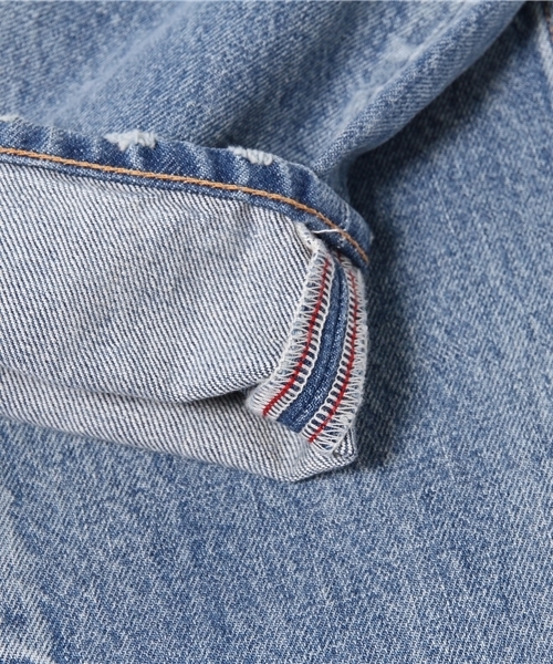 MOUSSY（マウジー）の「MV Linda Reguler Straight（デニムパンツ・レディース・ブルー・27inch/24inch/23inch/25inch/26inch）」の11枚目の写真