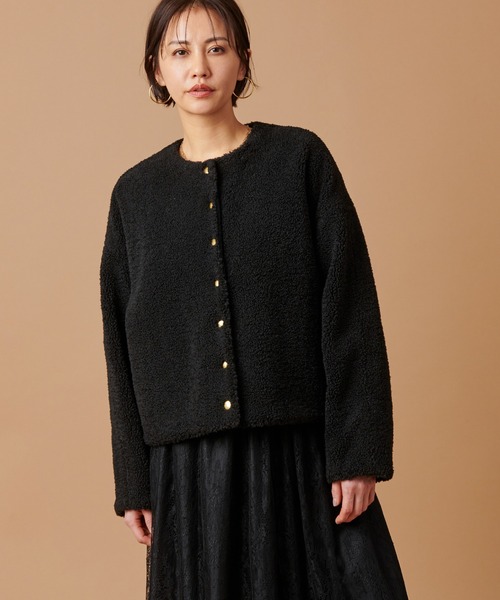 AMERI VELOUR QUILTING BLOUSON