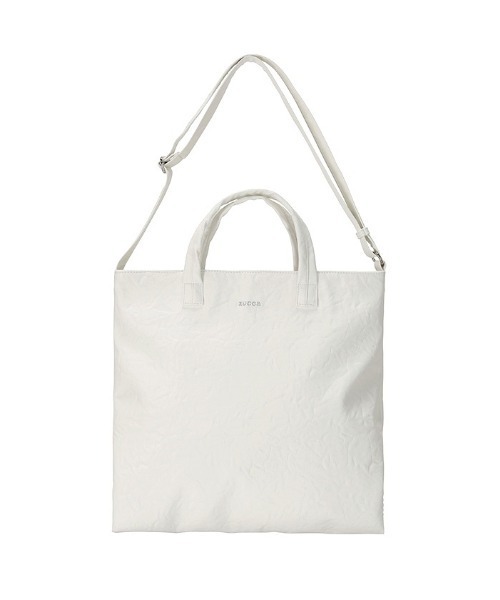 ZUCCa（ズッカ）の「EMBOSSバッグ / バッグ / S（トートバッグ・レディース・ホワイト/シルバー/ブラック・FREE）」の19枚目の写真