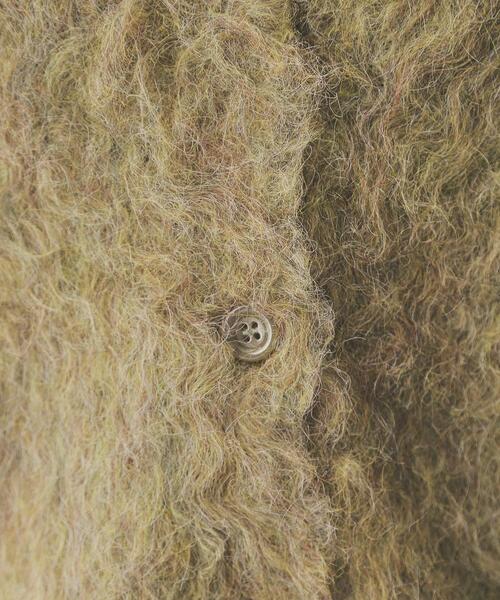 VIRAL.（バイラル）の「【VIRAL．】ブークレシャギーVネックカーディガン（カーディガン/ボレロ・レディース・グリーン/オレンジ・00）」の13枚目の写真