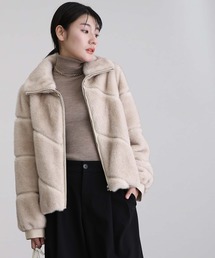 ステンカラーコート（フェイクファー）ファッション通販 - ZOZOTOWN
