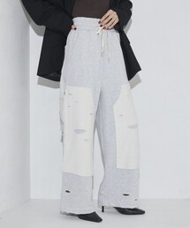 Firsthand | Firsthand/ファーストハンド ダブルニーダメージスウェットパンツ(スウェットパンツ)