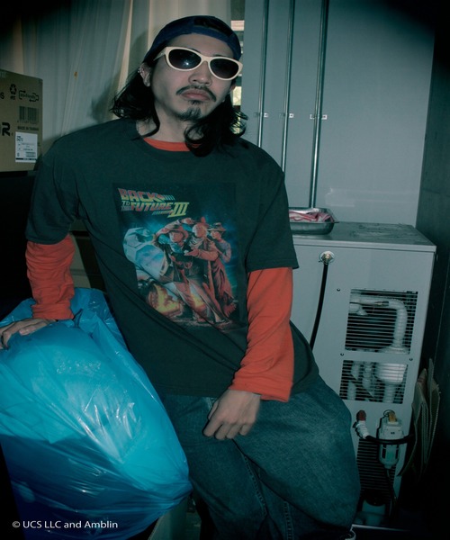 バック・トゥ・ザ・フューチャー3 Ｔシャツ 白 ムービーT 映画 Tシャツ バックトゥザフューチャー 新品 半袖 tシャツ