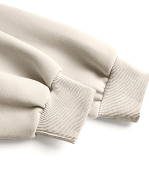 【セール】裏起毛 パーカー ロゴワッペン刺繍 プルオーバートップス（パーカー）｜COCOMOMO（ココモモ）