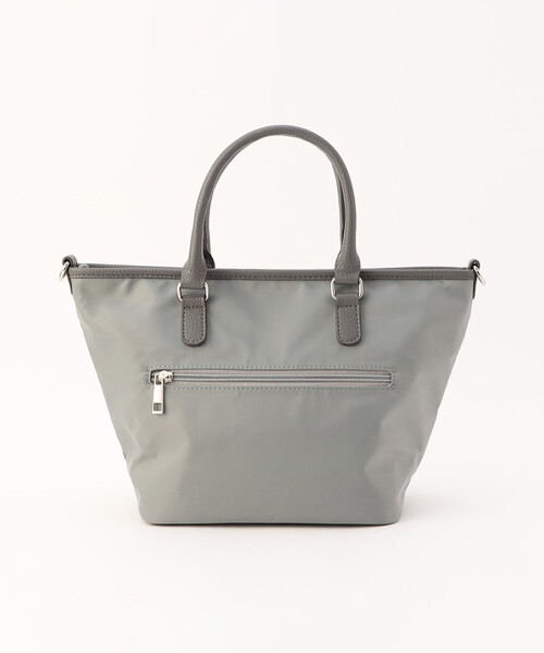 MONO　COMME CA（モノコムサ）の「ナイロンミニトート（トートバッグ・レディース・グレー/ブラック・FREE）」の11枚目の写真