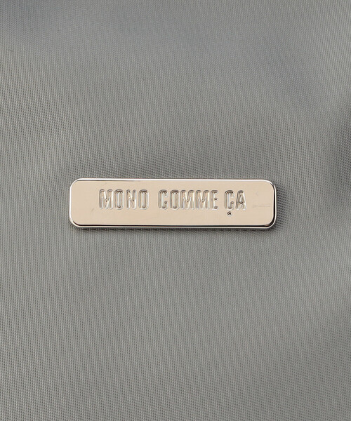 MONO　COMME CA（モノコムサ）の「ナイロンミニトート（トートバッグ・レディース・グレー/ブラック・FREE）」の19枚目の写真