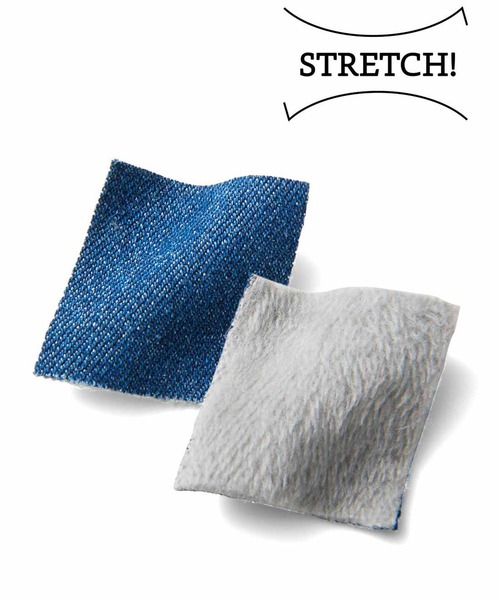 Live in comfort(リブインコンフォート)の「【低身長/高身長サイズあり】リブ イン コンフォート 軽やかなはき心地!ぬくぬくしあわせな裏ボアライトジョガーパンツ(デニムパンツ・レディース・ブルー/インディゴブルー・9/8/7/6/2/1/3/4/5/10/12/13/14/11)」の11枚目の写真