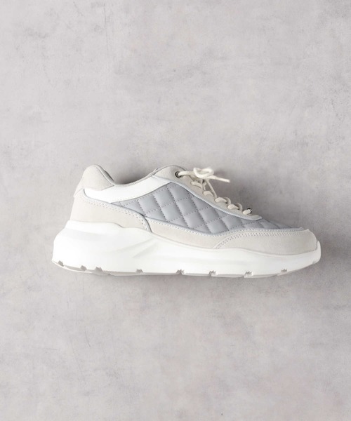 Right-on（ライトオン）の「キルティングデザインスニーカー（スニーカー・レディース・ベージュ/グレー/ブラック・37inch/38inch/39inch/36inch）」の5枚目の写真