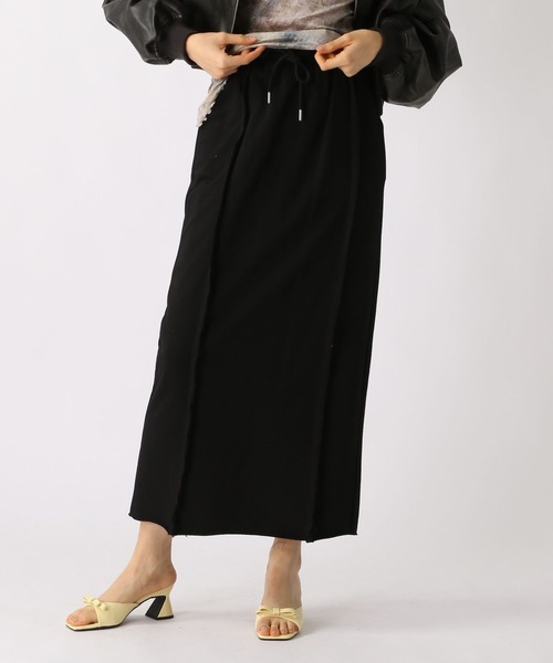 FOREVER 21(フォーエバー トゥエンティーワン)の「【2025SS】裏毛Iラインスカート(スカート・レディース・ブラック/グレー・SMALL/MEDIUM)」の14枚目の写真