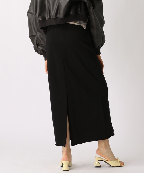 FOREVER 21(フォーエバー トゥエンティーワン)の「【2025SS】裏毛Iラインスカート(スカート・レディース・ブラック/グレー・SMALL/MEDIUM)」の15枚目の写真