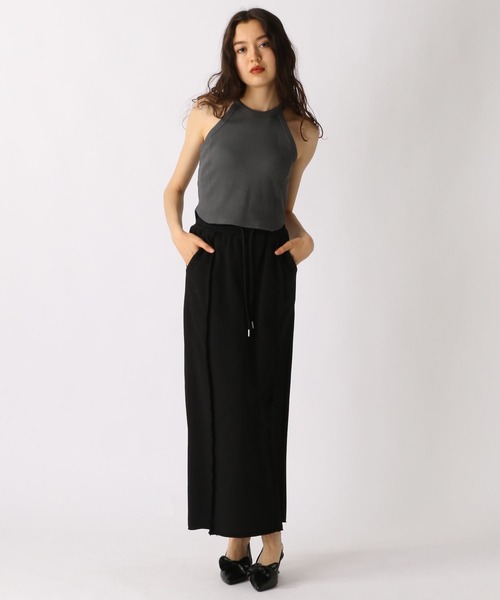 FOREVER 21(フォーエバー トゥエンティーワン)の「【2025SS】裏毛Iラインスカート(スカート・レディース・ブラック/グレー・SMALL/MEDIUM)」の16枚目の写真