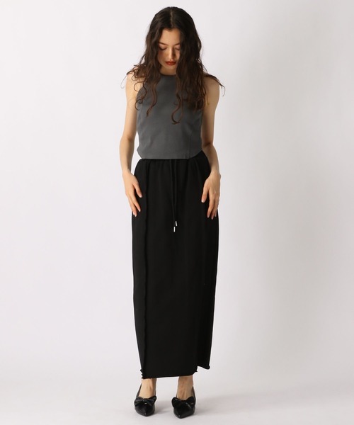 FOREVER 21(フォーエバー トゥエンティーワン)の「【2025SS】裏毛Iラインスカート(スカート・レディース・ブラック/グレー・SMALL/MEDIUM)」の17枚目の写真