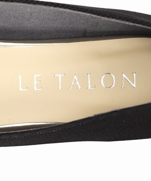 【新品未使用】LE TALON ポインテッドダブルメタルリボンフラット セール】ポインテッドダブルメタルリボンフラット（その他