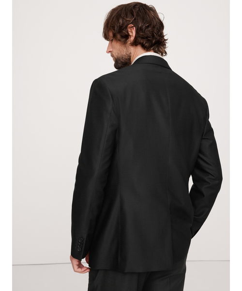 Banana Republic（バナナリパブリック）の「シグネチャー イタリアン ホップサック スーツジャケット（スーツジャケット・メンズ・ブラック・40/38/42/36/34）」の2枚目の写真