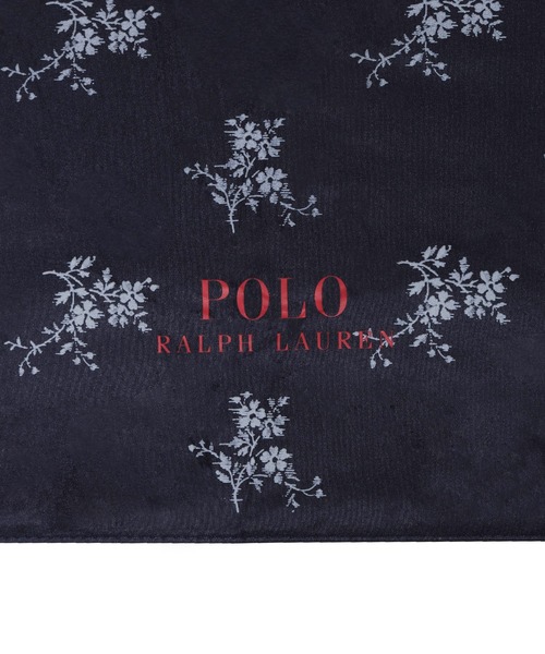 POLO RALPH LAUREN（ポロ ラルフ ローレン）の「【WEB限定】遮光100% 晴雨兼用 折りたたみ傘 コンパクト "POLO 花柄" ポロ（折りたたみ傘・レディース・ブラック/ベージュ/ネイビー・FREE）」の4枚目の写真