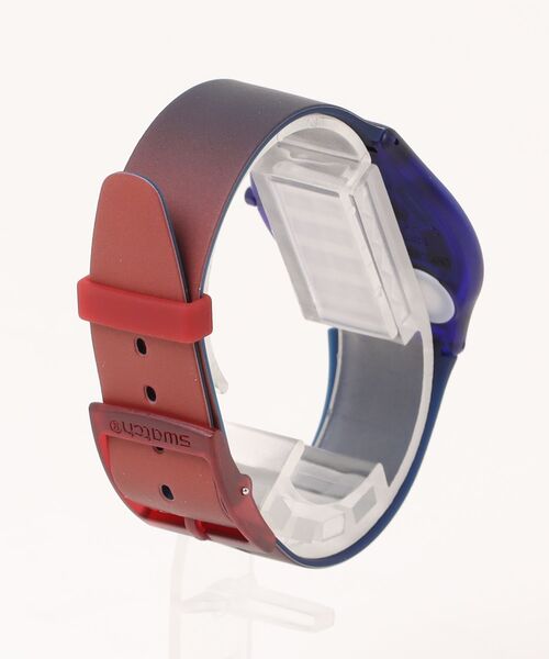 SWATCH（スウォッチ）の「VERY JAZZY BERRY（アナログ腕時計・メンズ・ブルー/レッド/ライトブルー/パープル・FREE）」の22枚目の写真