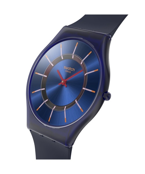 SWATCH（スウォッチ）の「VERY JAZZY BERRY（アナログ腕時計・メンズ・ブルー/レッド/ライトブルー/パープル・FREE）」の5枚目の写真
