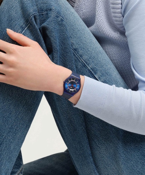 SWATCH（スウォッチ）の「VERY JAZZY BERRY（アナログ腕時計・メンズ・ブルー/レッド/ライトブルー/パープル・FREE）」の8枚目の写真