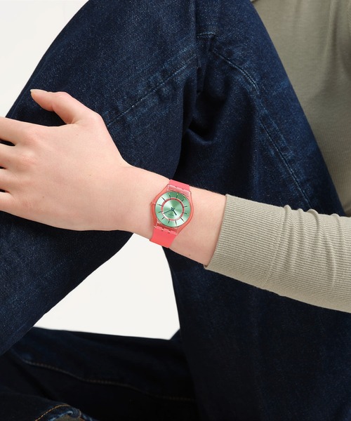 SWATCH（スウォッチ）の「VERY JAZZY BERRY（アナログ腕時計・メンズ・ブルー/レッド/ライトブルー/パープル・FREE）」の21枚目の写真