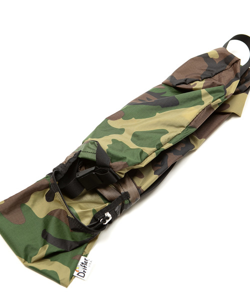 Drifter（ドリフター）の「PACK SHOULDER TOTE／パックショルダートート（ショルダーバッグ・メンズ・タン/グリーン系カモフラージュ/ネイビー/ブルー/ブラック・FREE）」の13枚目の写真