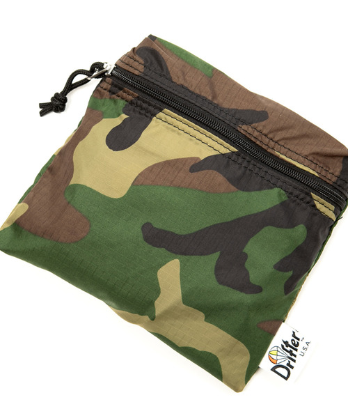 Drifter（ドリフター）の「PACK SHOULDER TOTE／パックショルダートート（ショルダーバッグ・メンズ・タン/グリーン系カモフラージュ/ネイビー/ブルー/ブラック・FREE）」の10枚目の写真