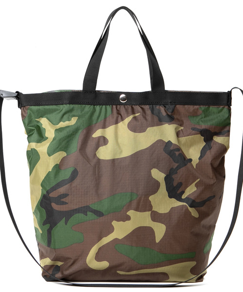 Drifter（ドリフター）の「PACK SHOULDER TOTE／パックショルダートート（ショルダーバッグ・メンズ・タン/グリーン系カモフラージュ/ネイビー/ブルー/ブラック・FREE）」の20枚目の写真