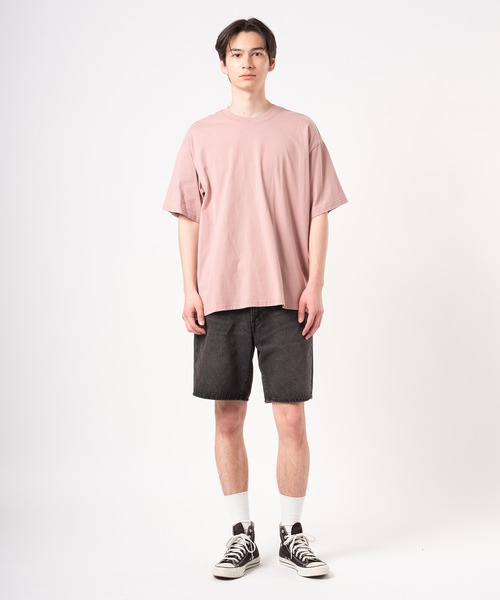 Levi's(リーバイス)の「Levi's/リーバイス ボックスシルエット クロップド Tシャツ(Tシャツ/カットソー・メンズ・レッド・S/XL/L/M)」の4枚目の写真