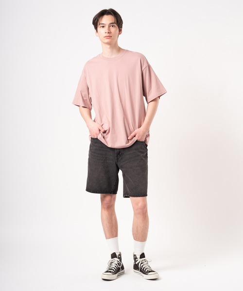 Levi's(リーバイス)の「Levi's/リーバイス ボックスシルエット クロップド Tシャツ(Tシャツ/カットソー・メンズ・レッド・S/XL/L/M)」の5枚目の写真