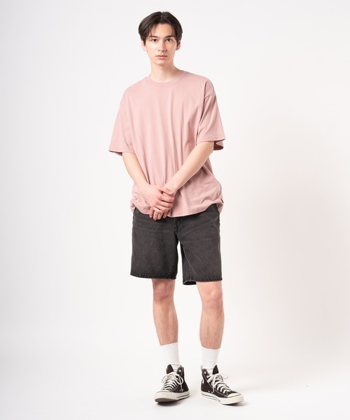 Levi's(リーバイス)の「Levi's/リーバイス ボックスシルエット クロップド Tシャツ(Tシャツ/カットソー・メンズ・レッド・S/XL/L/M)」の6枚目の写真