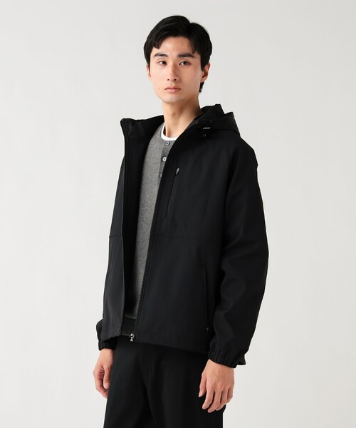 BEAMS HEART（ビームスハート）の「撥水 フィルム ライト フーディー（防風・撥水加工）（ブルゾン・メンズ・ブラック/ネイビー・S/M/L/XL）」の8枚目の写真