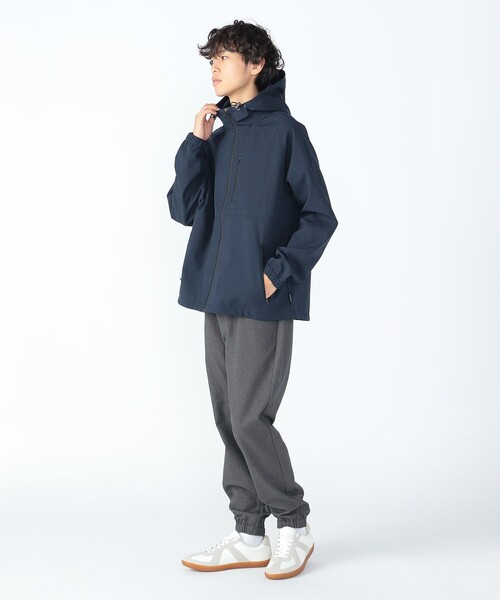 BEAMS HEART（ビームスハート）の「撥水 フィルム ライト フーディー（防風・撥水加工）（ブルゾン・メンズ・ブラック/ネイビー・S/M/L/XL）」の20枚目の写真