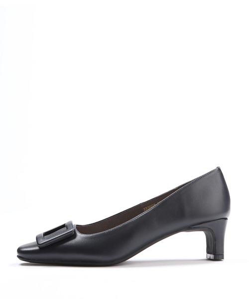 HIPS（ヒップス）の「スクエアトゥバックルパンプス（パンプス・レディース・ネイビー/グレー/ブラック・22.5cm/23cm/23.5cm/24cm/24.5cm）」の16枚目の写真