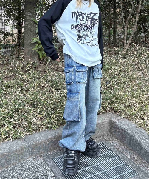 MAROCORE(マロコア)の「【MAROCORE SELECT】ヴィンテージロゴロンT(Tシャツ/カットソー・メンズ・ホワイト/ブラウン/ブラック・M/L)」の6枚目の写真