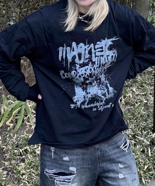 MAROCORE(マロコア)の「【MAROCORE SELECT】ヴィンテージロゴロンT(Tシャツ/カットソー・メンズ・ホワイト/ブラウン/ブラック・M/L)」の17枚目の写真