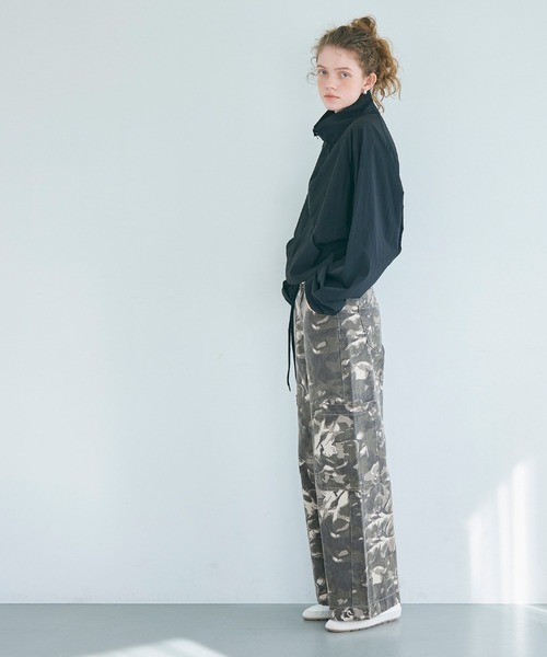 coca(coca)(コカ)の「【WEB限定セール】カモフラージュワイドパンツ(カーゴパンツ・レディース・その他・S/L/M)」の8枚目の写真
