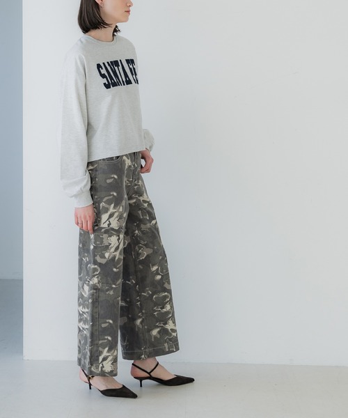 coca(coca)(コカ)の「【WEB限定セール】カモフラージュワイドパンツ(カーゴパンツ・レディース・その他・S/L/M)」の11枚目の写真