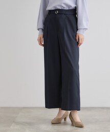 grove | 【雑誌掲載】バックルベルトクロップドワイドパンツ(その他パンツ)